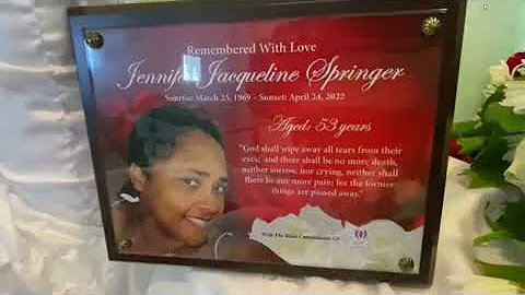 Celebrating the Life of Jennifer Springer