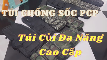 Túi Chống Sốc Pcp, Túi Đựng Củi Đa Năng Cao Cấp