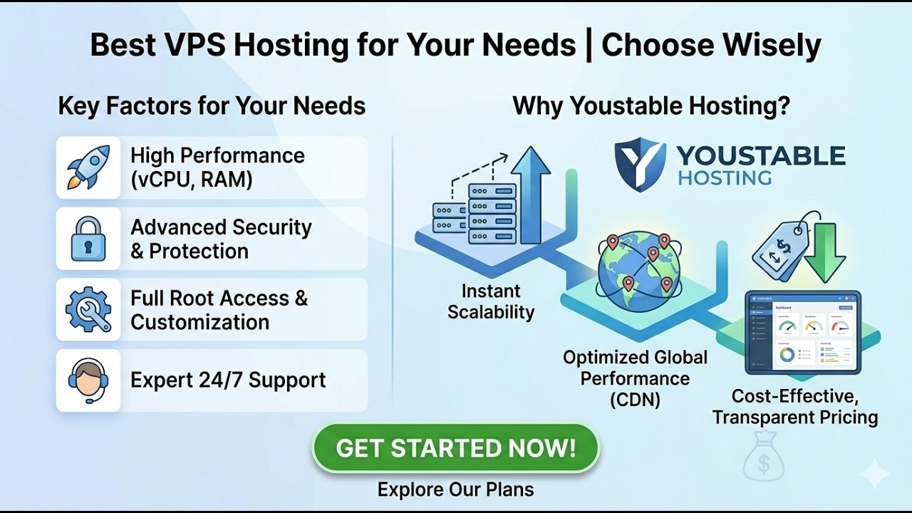 Best VPS Hosting for Your Needs | Why did you choose Youstable hosting ...