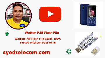 Walton P18 Flash File 6531E 100% Tested Without Password/password unlock