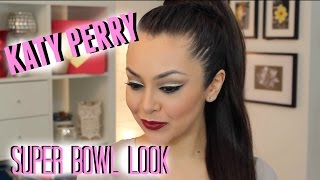 Katy Perry Super Bowl Halftime Hair and Makeup Tutorial - TrinaDuhra screenshot 5