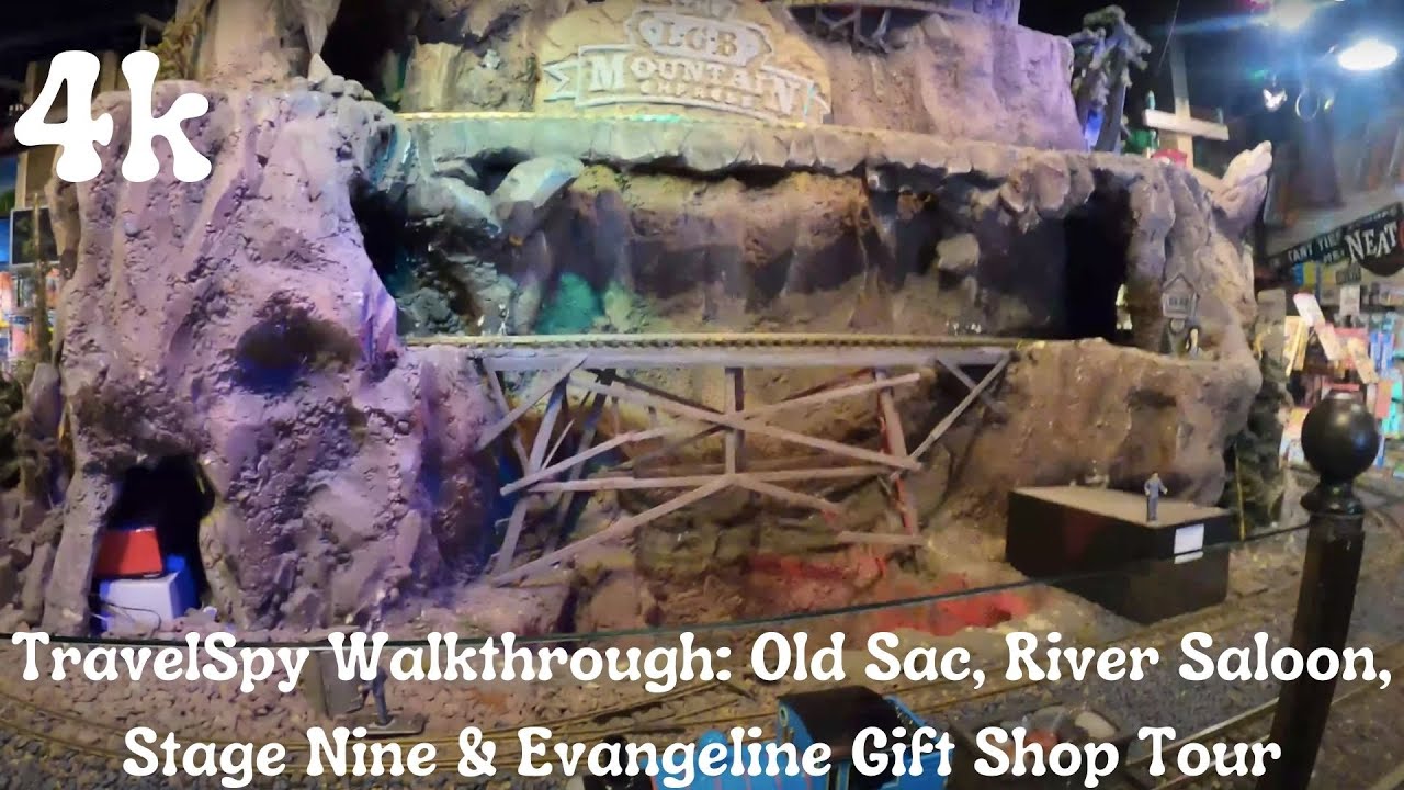 TravelSpy Walkthrough 4k: Old Sac, Stage Nine & Evangeline Gift Shop Tour