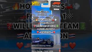HOT WHEELS F1 PREMIUM WILLIAMS RACING ALBON #f1 #formula1 #shorts #viral #shortvideo #diecast #short