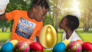 BIG BULLY STEALS GOLDEN EASTER EGG FROM LITTLE BOY, He Instantly Regrets It