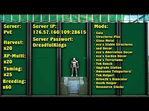 ARK Gaia | Server IP + Einstellungen | ARK Deutsch • ARK German | ARK Mods