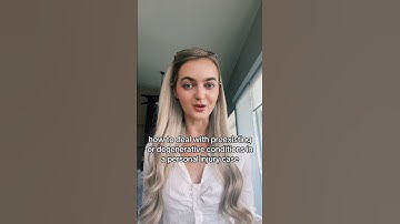 Dealing with Pre-Existing Conditions in a Car Accident Case