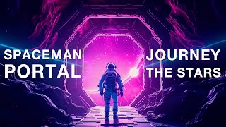 Spaceman Portal: Journey Beyond the Stars...🌌🪐✯.    •.    .  •. 　.•　★ *