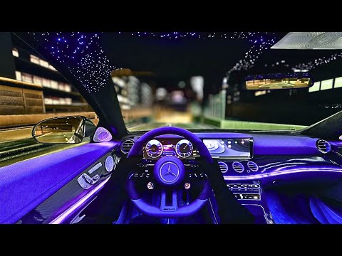 LATE NIGHT MURDERED OUT AMG E63s POV DRIVE