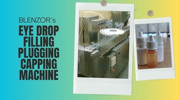Automatic Eye Drop Filling Plug Pressing Capping Machine
