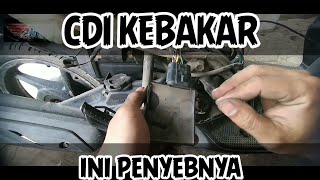 PENYABAB CDI VARIO TERBAKAR