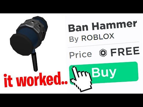 roblox ban hammer free