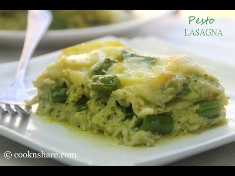 Basil Pesto Lasagna