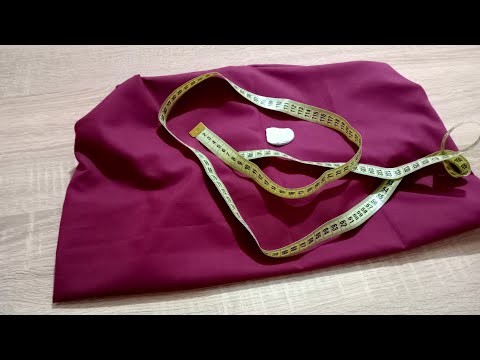 تفصيل وخياطة غلاف حشو لوسادة الصوف زنبيل بطريقة سهلة