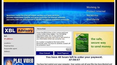 How to remove SPAMHAUS Block Virus