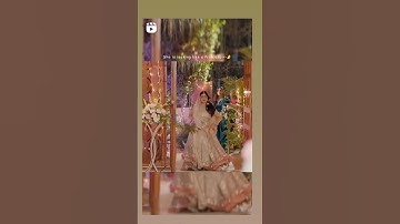 Umeed ki Shadi x Sun Sathiya || Umeed bridal look slomo video #farmeed #seharkhan #fairytale2 #humtv