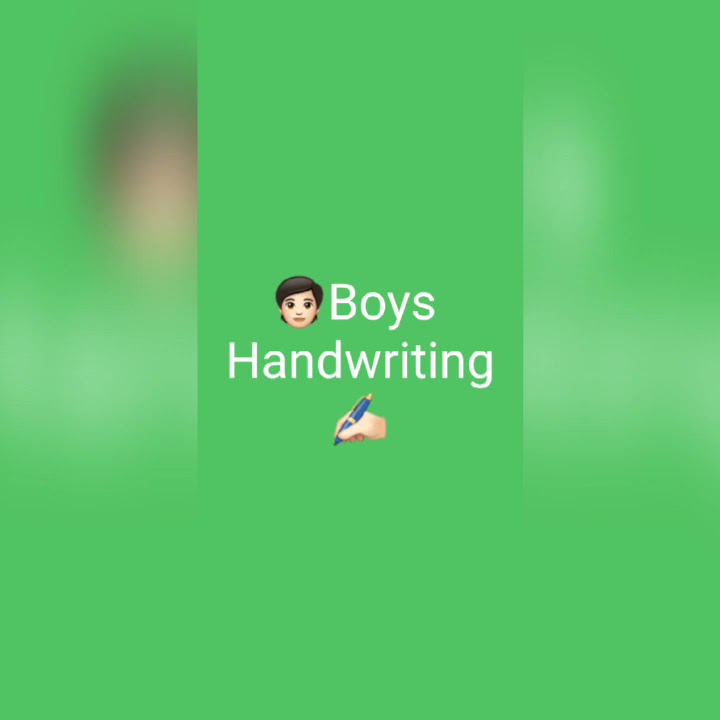 girls vs boys handwriting ✍️for entertainment propose # types of choices