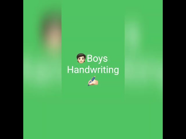girls vs boys handwriting ✍️for entertainment propose # types of choices class=