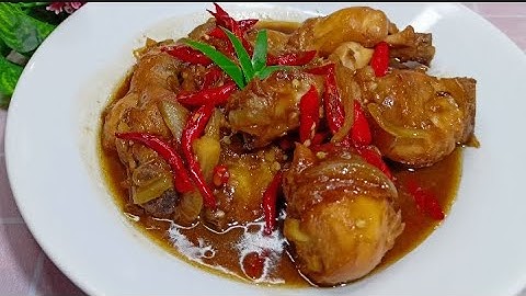 Thumbnail of Cara Memasak Ayam Kecap Pedas Manis Praktis Tanpa Bumbu Halus‼️
