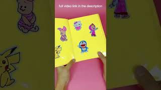 How To Make Cartoon Sticker Bookdiy Cartoon Sticker Book Inspired By -Ayeshafiroz