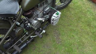 M72 Russian combination bike solo K750 Dnepr Ural russian combination