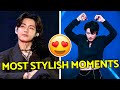 10 BTS&#39; STYLE MOMENTS that made us 𝗳𝗮𝗹𝗹 𝗵𝗮𝗿𝗱𝗲𝗿 𝗳𝗼𝗿 𝘁𝗵𝗲 𝗯𝗮𝗻𝗱 😍 From a CONDOM shirt to JK&#39;s midriff 🥴😱