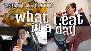 What I Eat In A Day With Gestational Diabetes | Managing Diabetes with Diet | 37 Weeks Pregnant