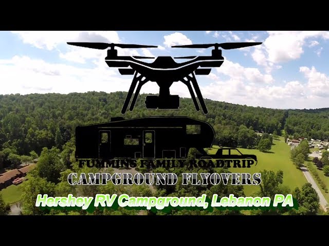 Campground Flyover | Hershey RV Campground | Lebanon Pennslyvania