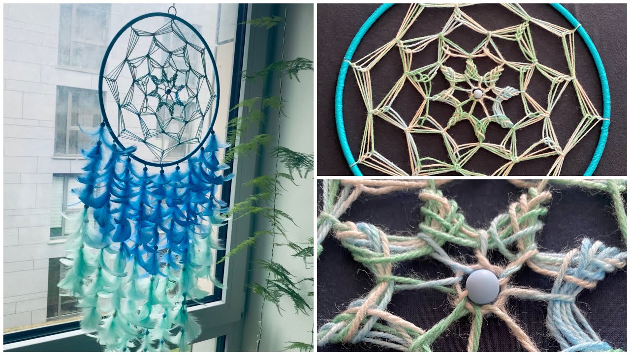 DIY dream catcher | Part-1 step by step | Making of dream catcher # ...