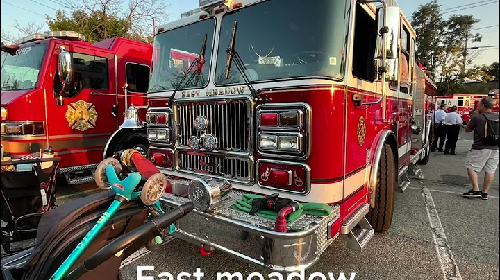 Pics I got of almost all fire departments in wantagh 6th battalion parade