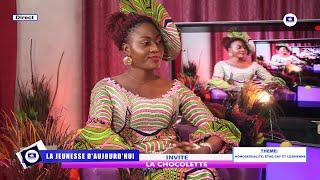 LA CHOCOLETTE répond sévèrement à TIDE et DAH AKPONON sur le plateau _EMS LA JEUNESSE D'AUJOURD'HUI.