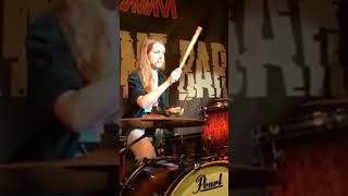 Foster The People - Pumped up Kicks (drum cover by Дарья Ермакова 17 лет) #shorts