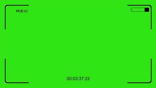 Footage camera on green background. Футаж камеры на зелёном фоне