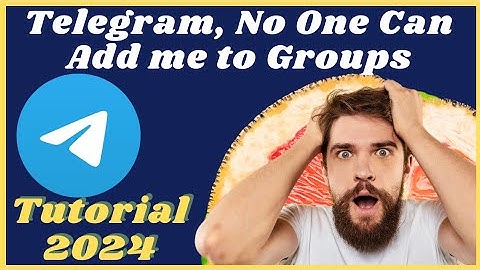 How to cancel join request in telegram 2024 l How to stop someone to add me on telegram group
