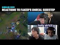[Compilation] Casters &amp; Streamers&#39; reactions to Faker&#39;s unreal sidestep | Worlds 2022 | T1 vs RNG
