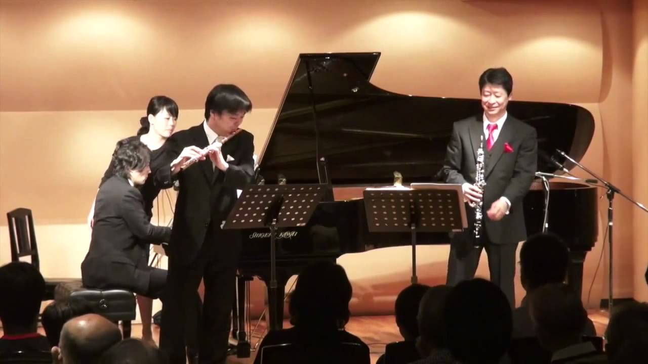 DamaseTrio for Flute, Oboe and Piano Mov.Ⅱ ダマーズフルート、オー ボエとピアノのためのトリオ