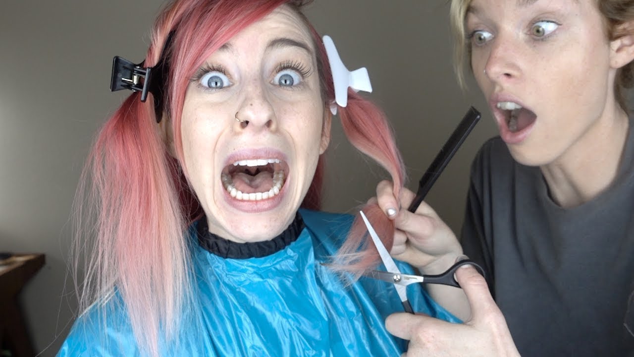 SHE CUT MY HAIR OFF!!