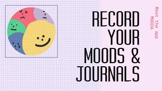 [Journal App] Introducing my go-to journal app, MOODA #dailyapp #journalapp  #gratitudejournals screenshot 3