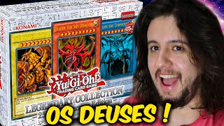 A CAIXA dos DEUSES EGÍPCIOS do YU-GI-OH !  #unboxing