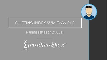 How to Shift the Index of an Infinite Series Sum