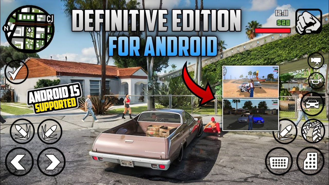 GTA SA Definitive Edition Android Modpack 2026 All Devices Supported 