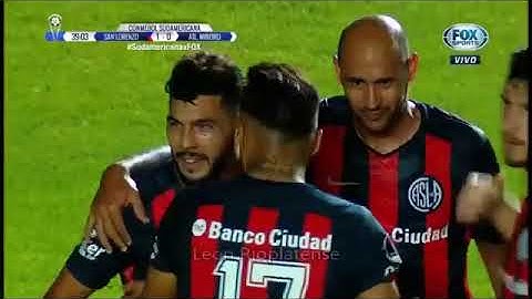 San Lorenzo 1-0 Atlético Mineiro Copa Sudamericana 2018 Primera Fase Ida