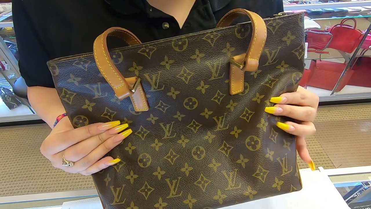 【LOUIS VUITTON】24AW どんなコーデにも◎ ピアノバッグ LOUIS VUITTON CABAS PIANO MONOGRAM CANVAS SHOULDER BAG BROWN
