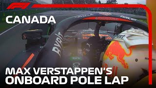 Max Verstappen's Pole Lap | 2022 Canadian Grand Prix | Pirelli