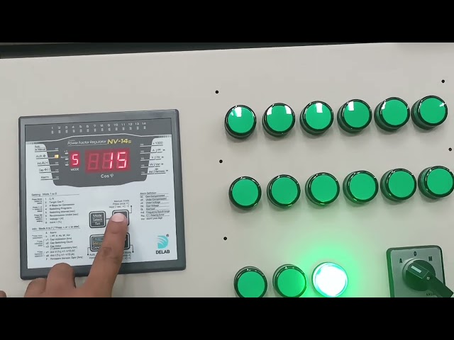 DELAB Power Factor Ragulator Manual Setting class=