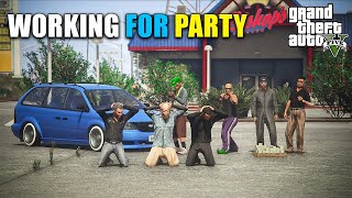 YOUSUF & CHACHA WORKING FOR PARTY | GTA 5 GAMEPLAY