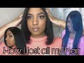 HOW TO TAKE CARE OF RELAXED HAIR | ALOE VERA HAIR MASK FOR HAIR GROWTH