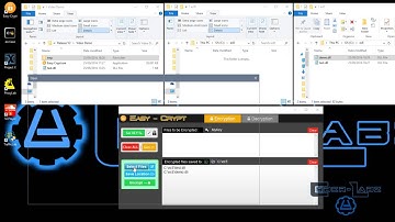 Easy Crypt V2 - Encryption Demo - [Single file, Multiple files, Pasted Code]