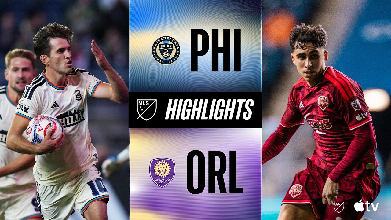 Philadelphia Union vs. Orlando City | Full Match Highlights | Milan Iloski Hat Trick!