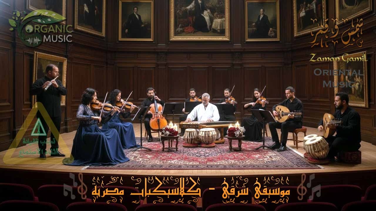 نسمة العاشقين | موسيقى شعبية مصرية هادئة للاسترخاء والرومانسية | كلاسيكبات مصرية 2026