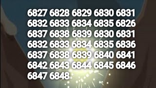 Candy Crush Saga | Gameplay | Gaming level 6827 -- 6848